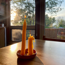 Load image into Gallery viewer, Hand-dipped Beeswax Candles
